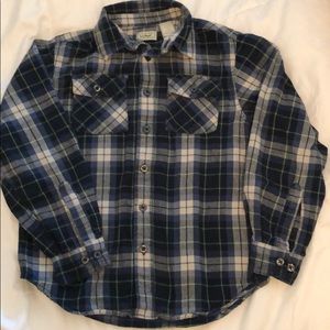 LL Bean boy’s flannel shirt